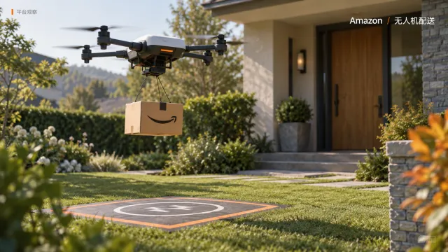 亚马逊无人机配送怎么收货？Prime Air的包裹、费用和投放点