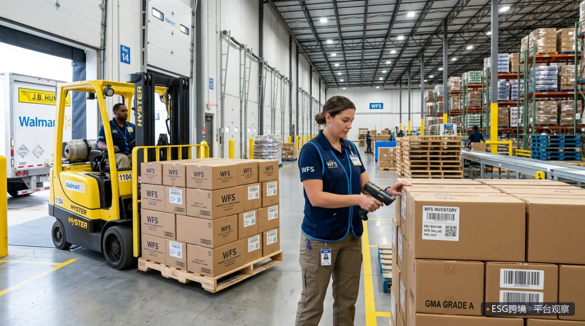 Walmart WFS预约入仓为何总被拒收？官方帮助中心 Grade A 实木托盘与预处理冷门考核拆解｜深度专题图（原创专题配图）