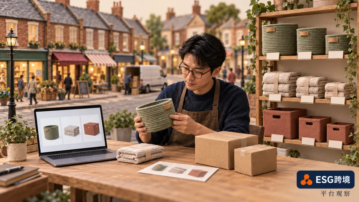英国线上零售环境与跨境卖家的商品规格、库存和店铺准备的原创市场观察示意（原创专题配图）