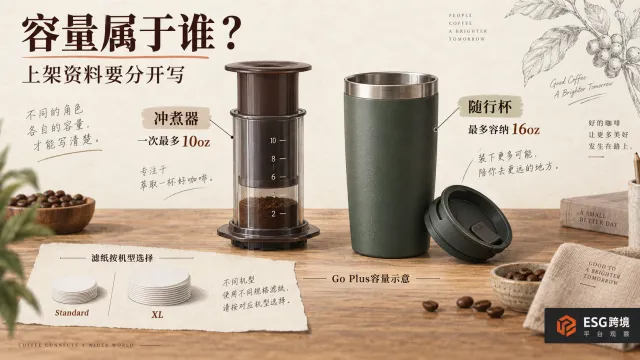 AeroPress跨境上架，容量和滤纸不能只看杯数