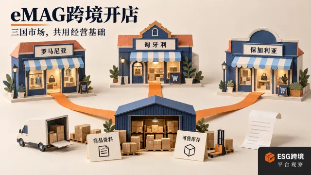 eMAG跨境开店，三国市场怎样共用商品和库存