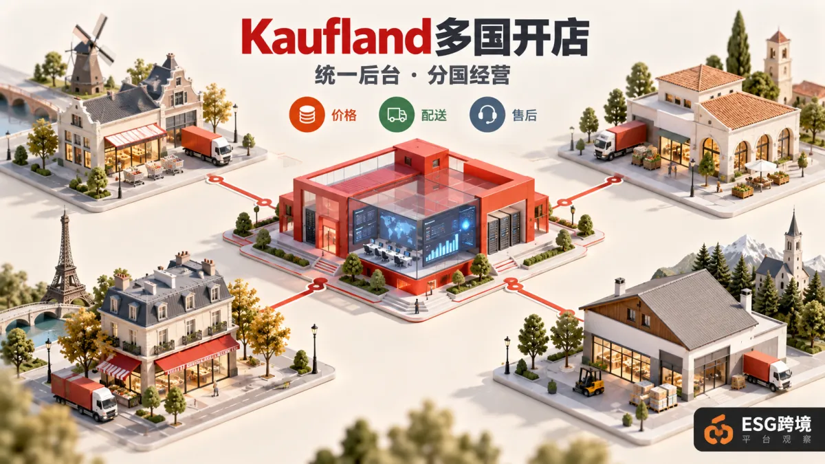 Kaufland多国经营的统一后台与分国准备（原创专题配图）