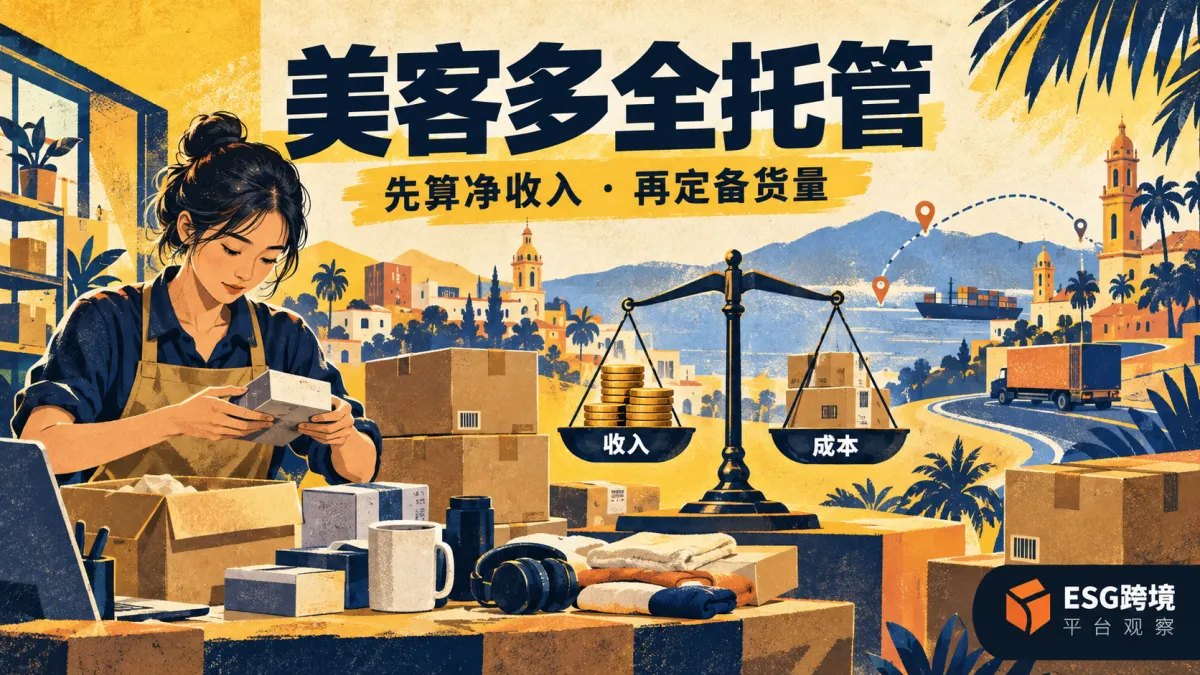 美客多全托管的卖家净收入报价与备货判断（原创专题配图）