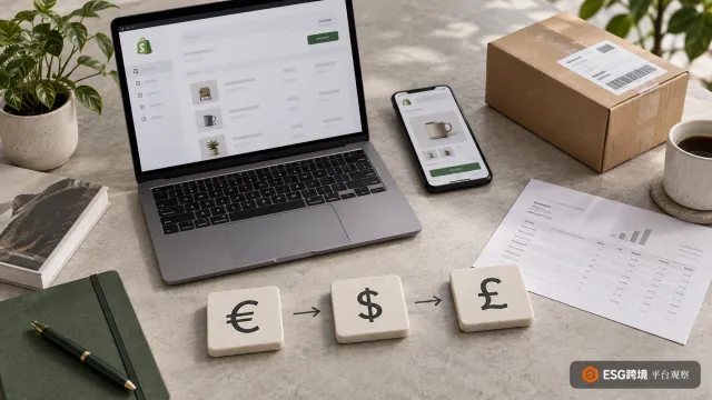 Shopify显示欧元，为什么结账还是美元