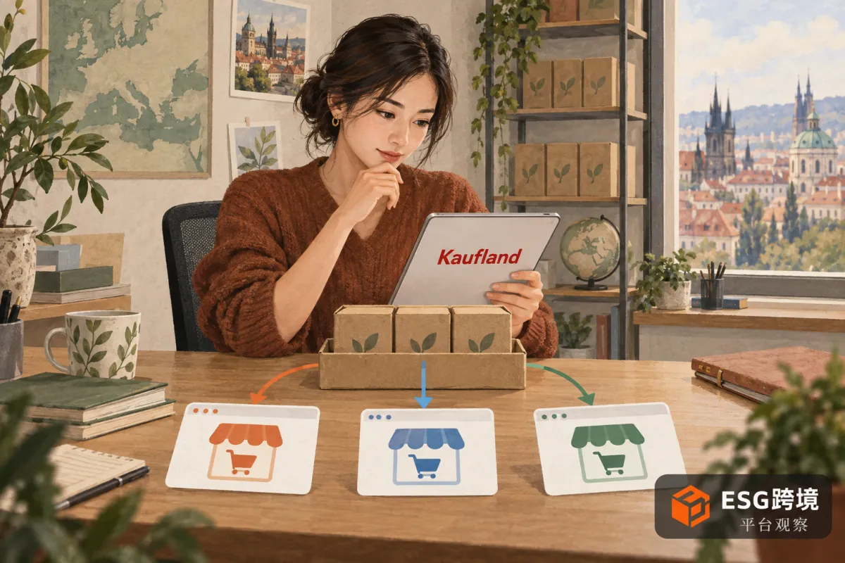 Kaufland多渠道订单与欧洲可售库存分配讨论（原创专题配图）