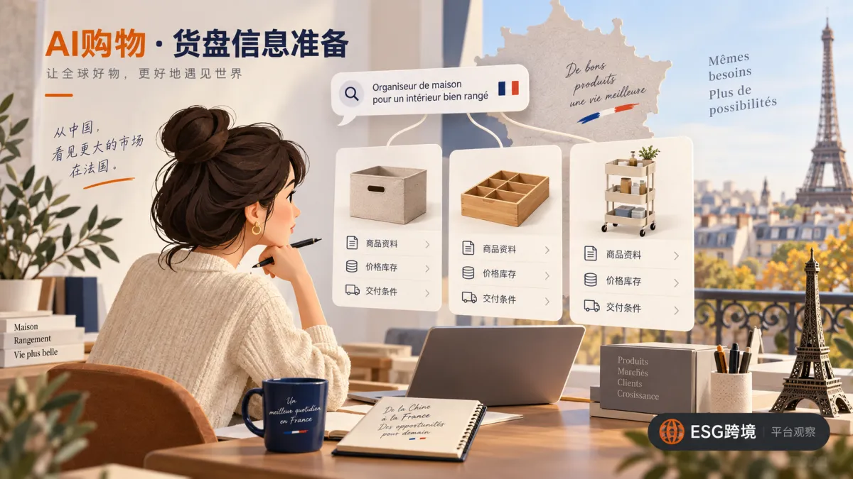 AI辅助购物比较中的商品资料、价格库存与交付条件（原创专题配图）