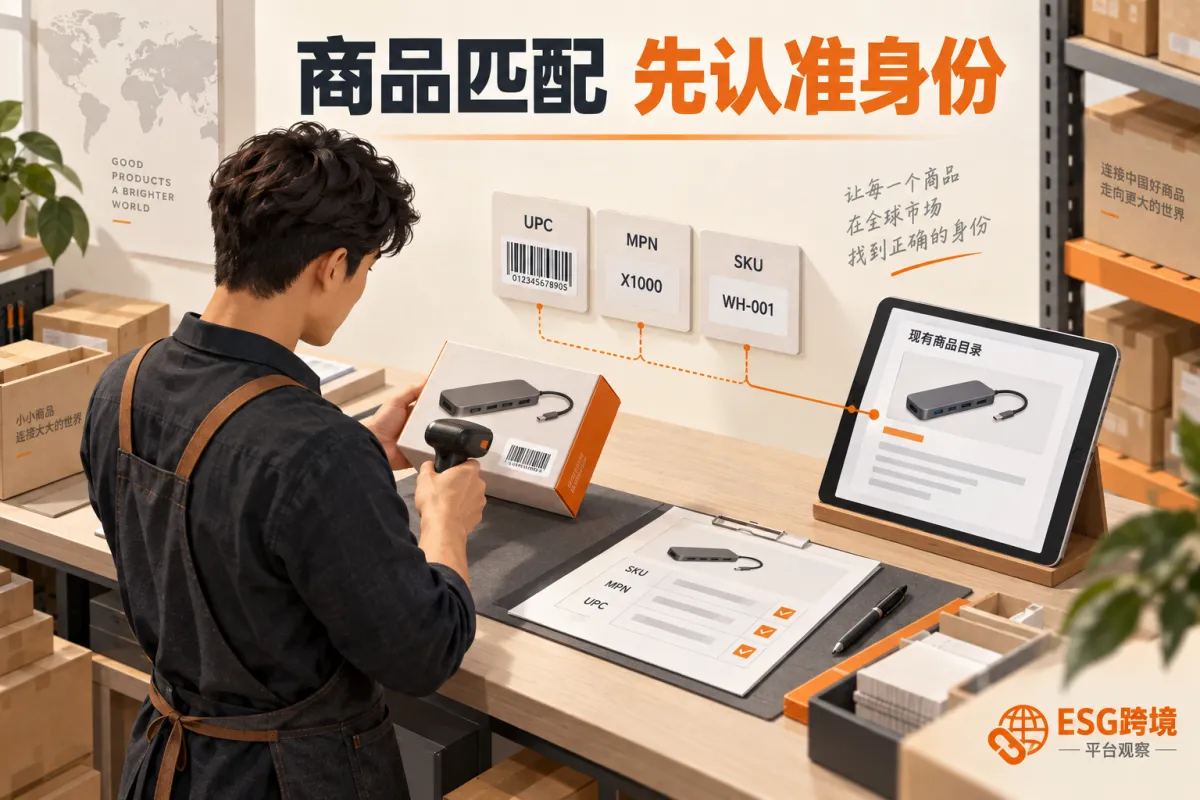 Newegg卖家核对商品身份与上架资料（原创专题配图）