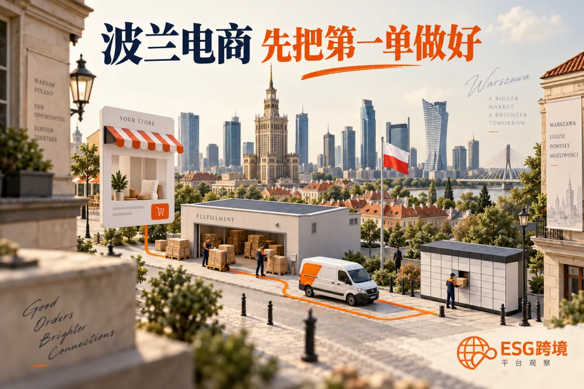 跨境卖家进入波兰电商市场的经营准备（原创专题配图）