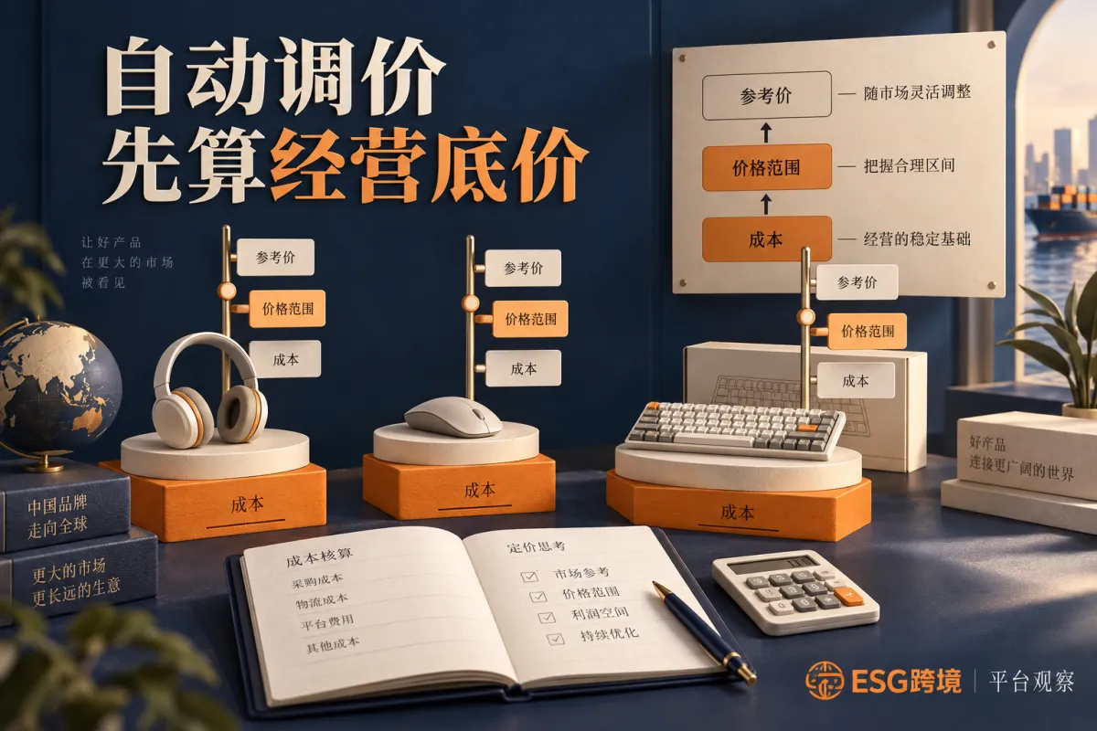跨境卖家核算自动调价的单品经营底价（原创专题配图）