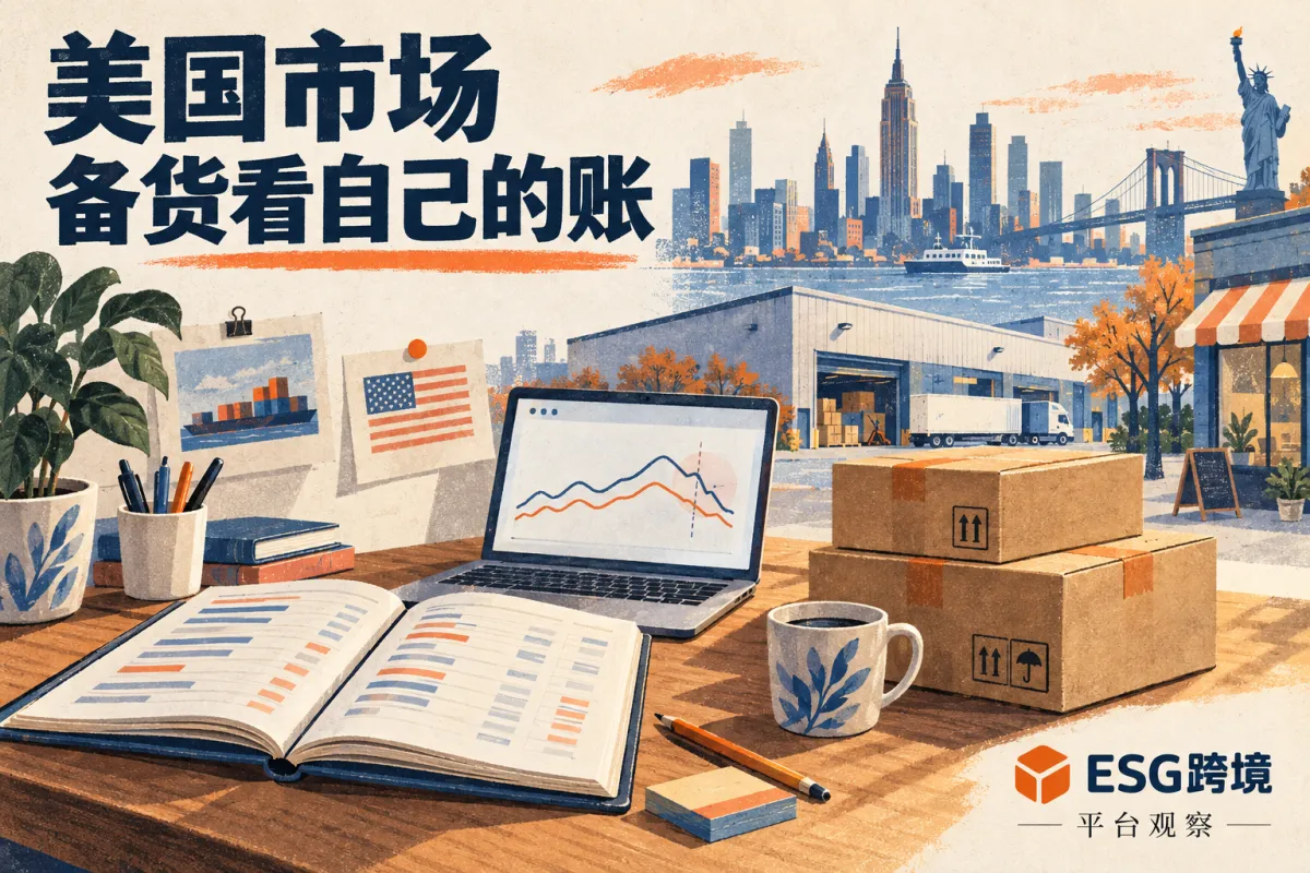 美国市场 备货看自己的账（原创专题配图）
