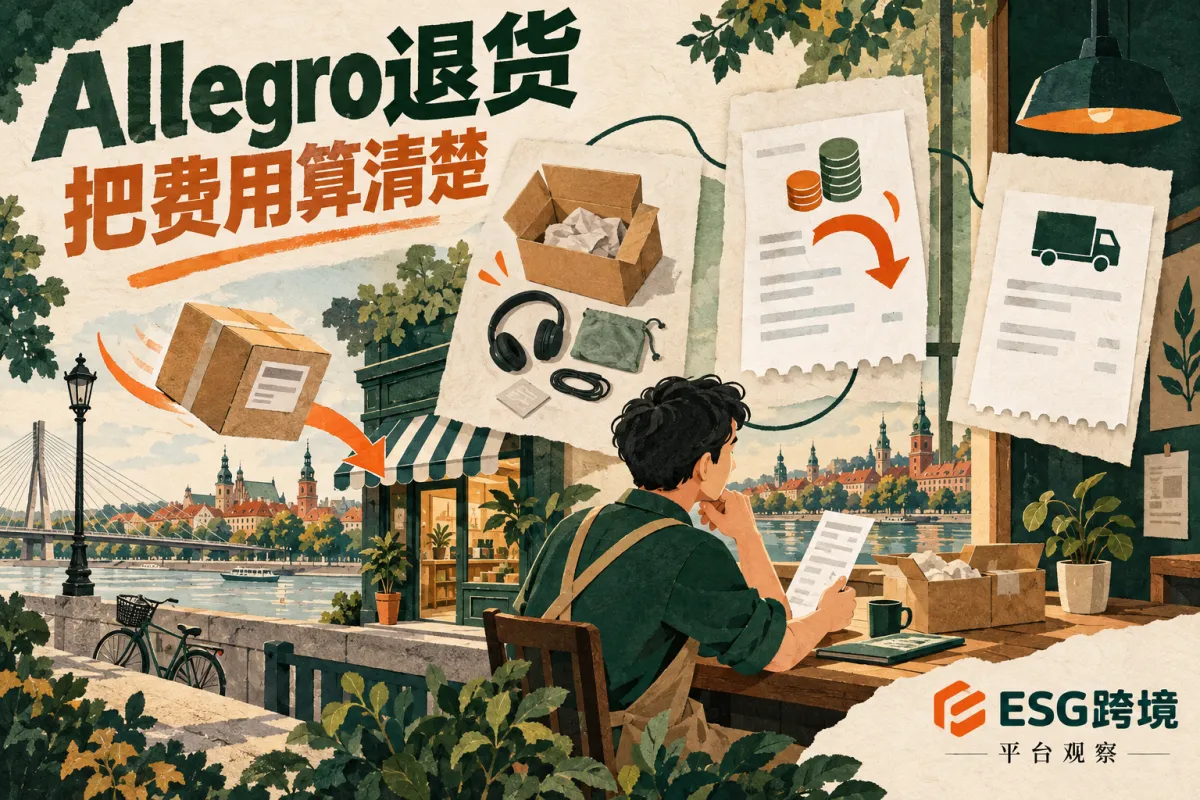 Allegro退货 把费用算清楚（原创专题配图）