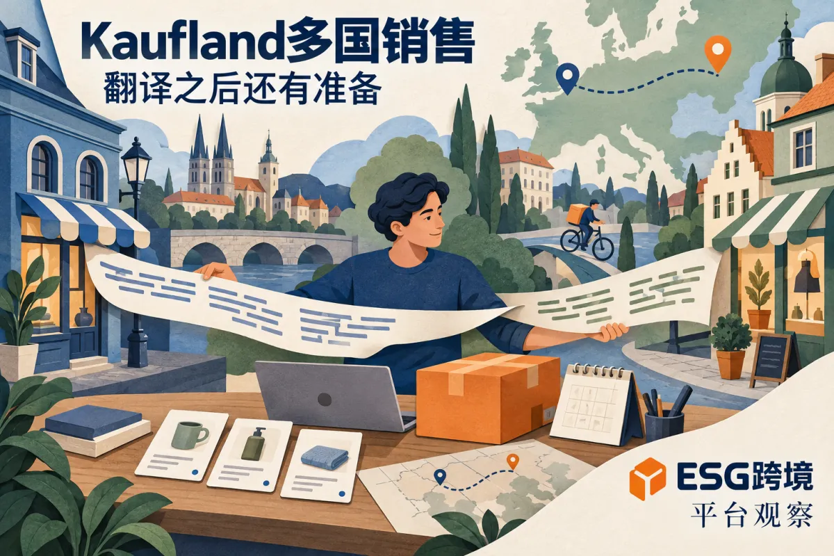 Kaufland多国销售 翻译之后还有准备（原创专题配图）