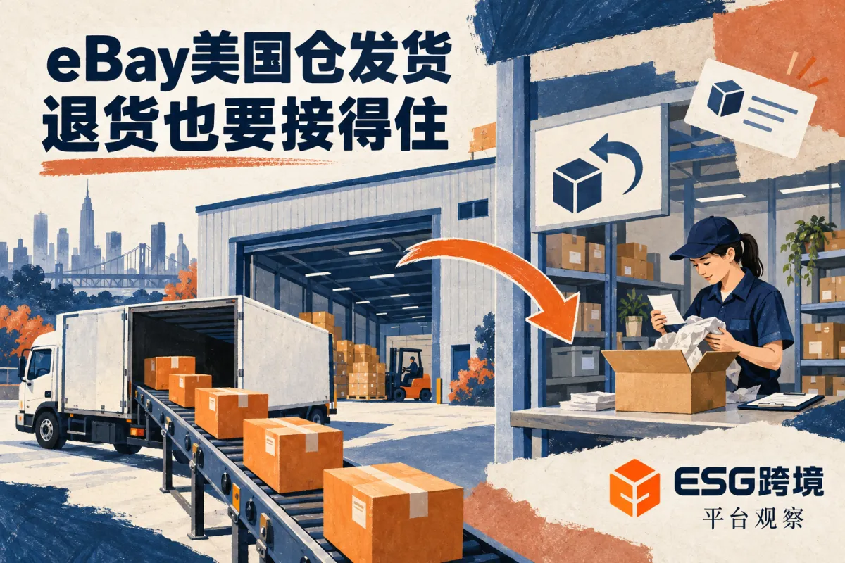eBay美国仓发货 退货也要接得住（原创专题配图）