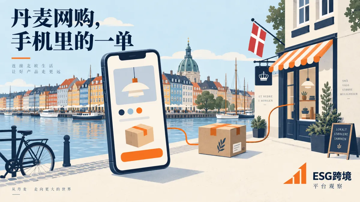 丹麦移动购物 把手机里的这一单接好（原创专题配图）