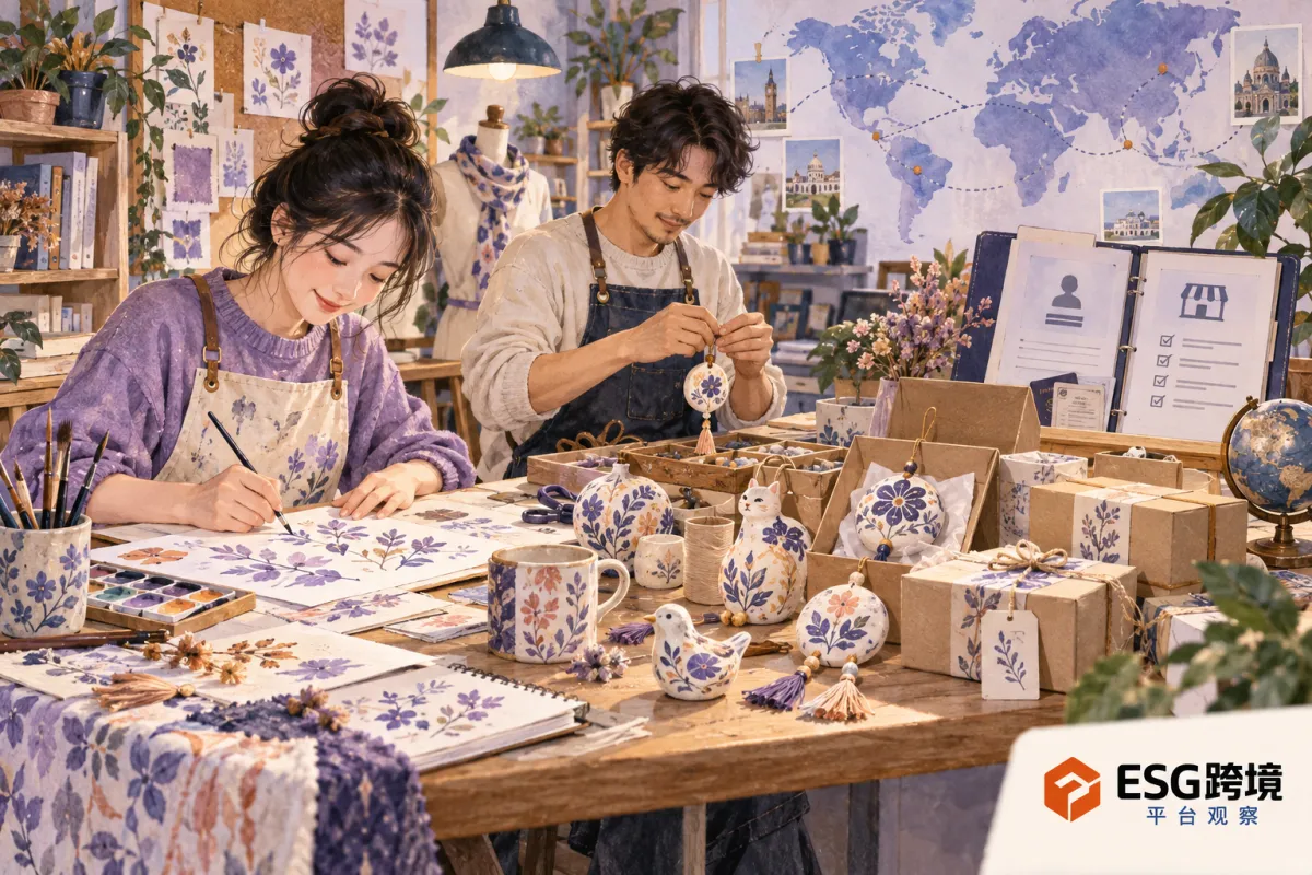 跨境创意商品设计生产与渠道准备（原创专题配图）