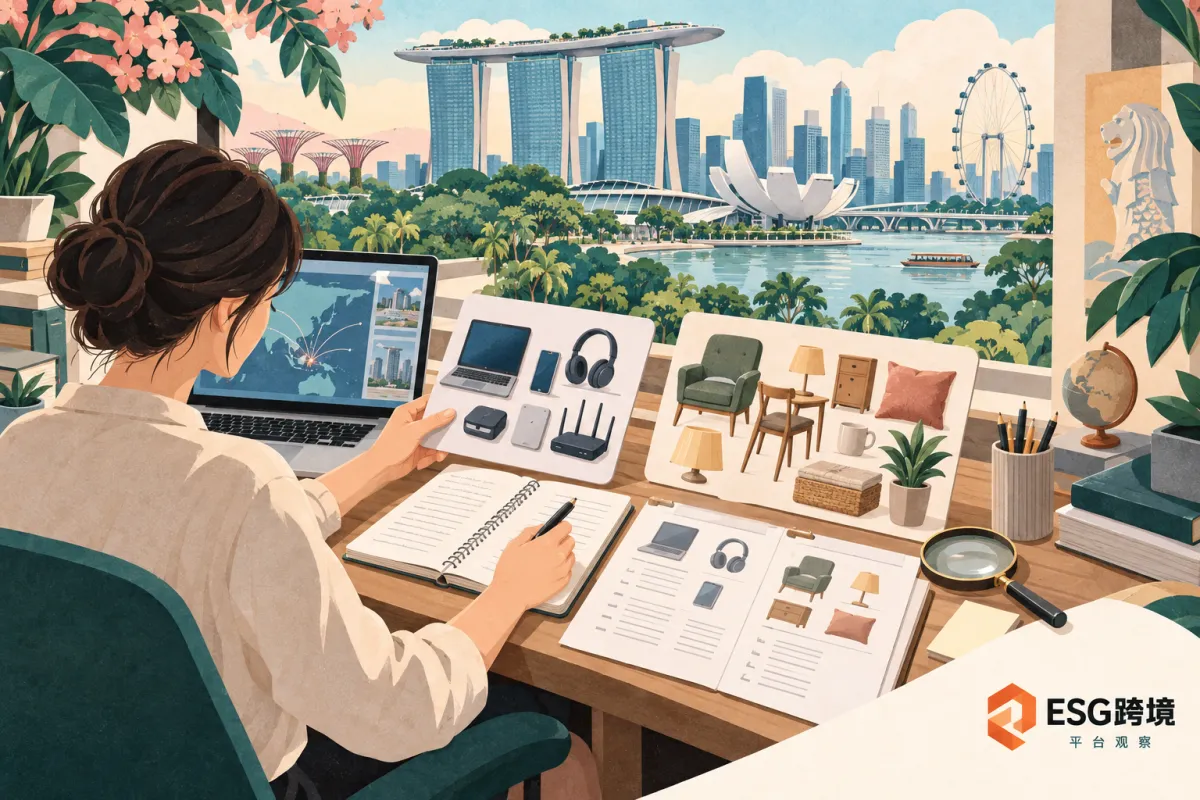 新加坡零售数据与跨境商品渠道研究（原创专题配图）